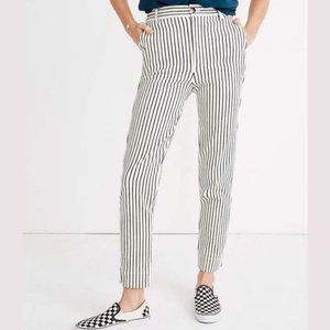 Madewell stripe jeans denim pants, 24, NWT
